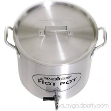 Camp Chef Aluminum Hot Water Pot with Spigot Valve and Carry Handles 552294202
